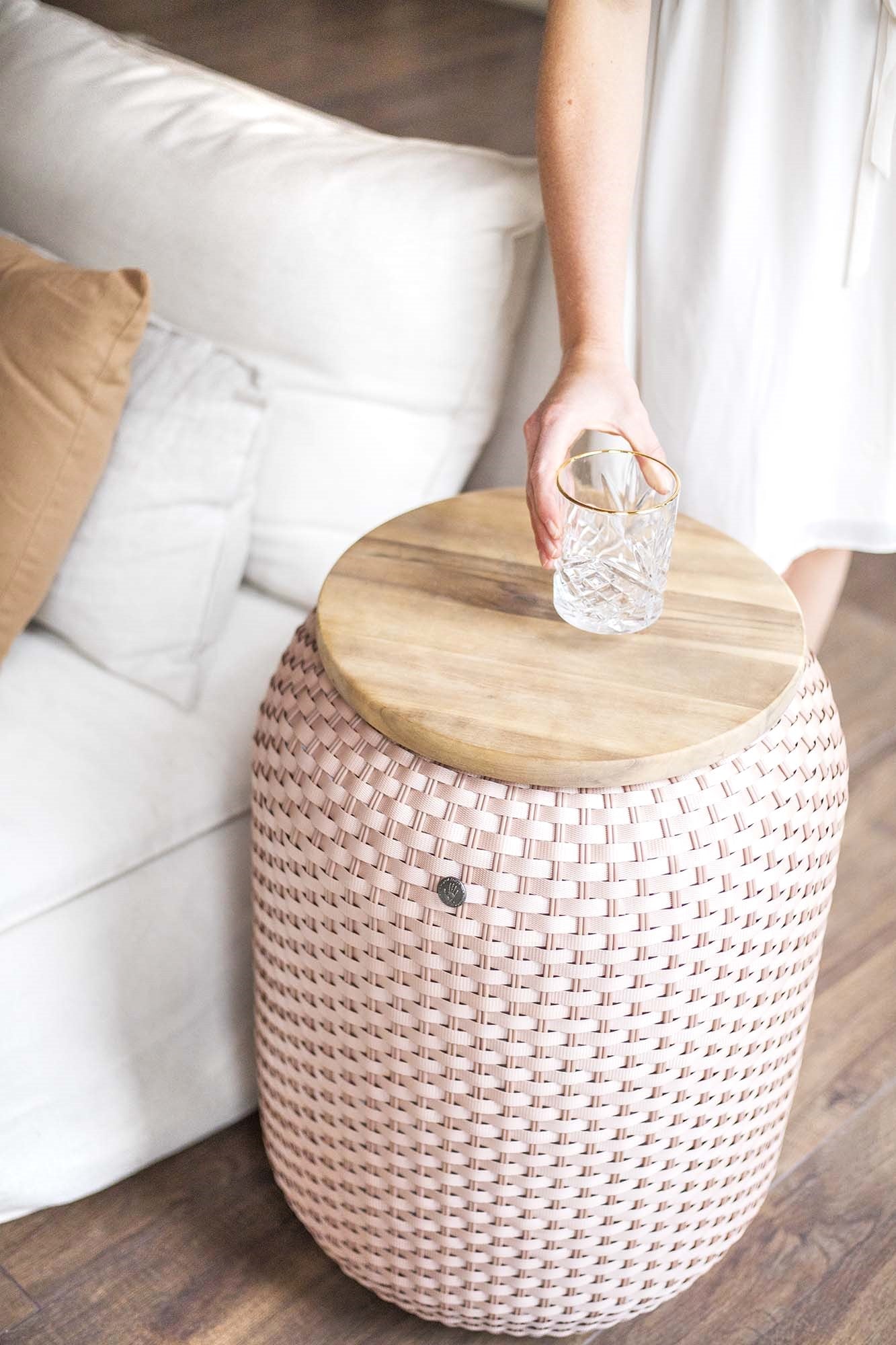 'HALO HIGH' STORAGE BASKET/SIDE TABLE