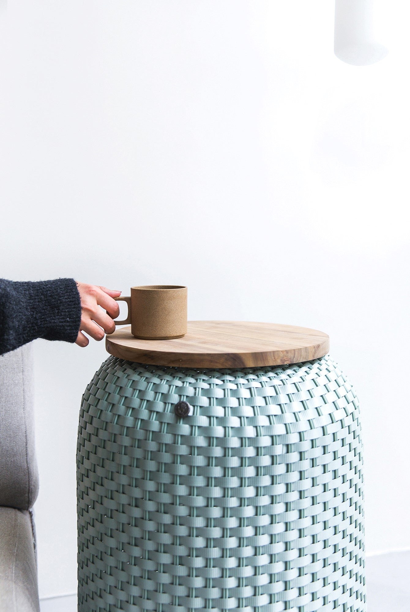 'HALO HIGH' STORAGE BASKET/SIDE TABLE