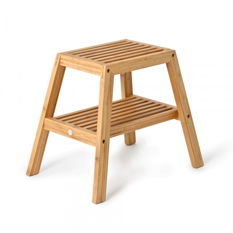 SLATTED STOOL | BAMBOO