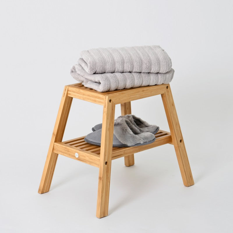 SLATTED STOOL | BAMBOO