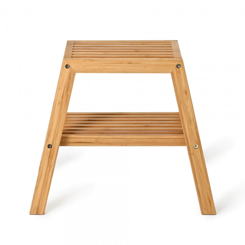 SLATTED STOOL | BAMBOO