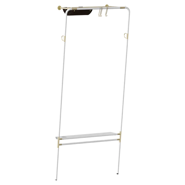 LEAN ON ME | CLOTHES RACK, WHITE