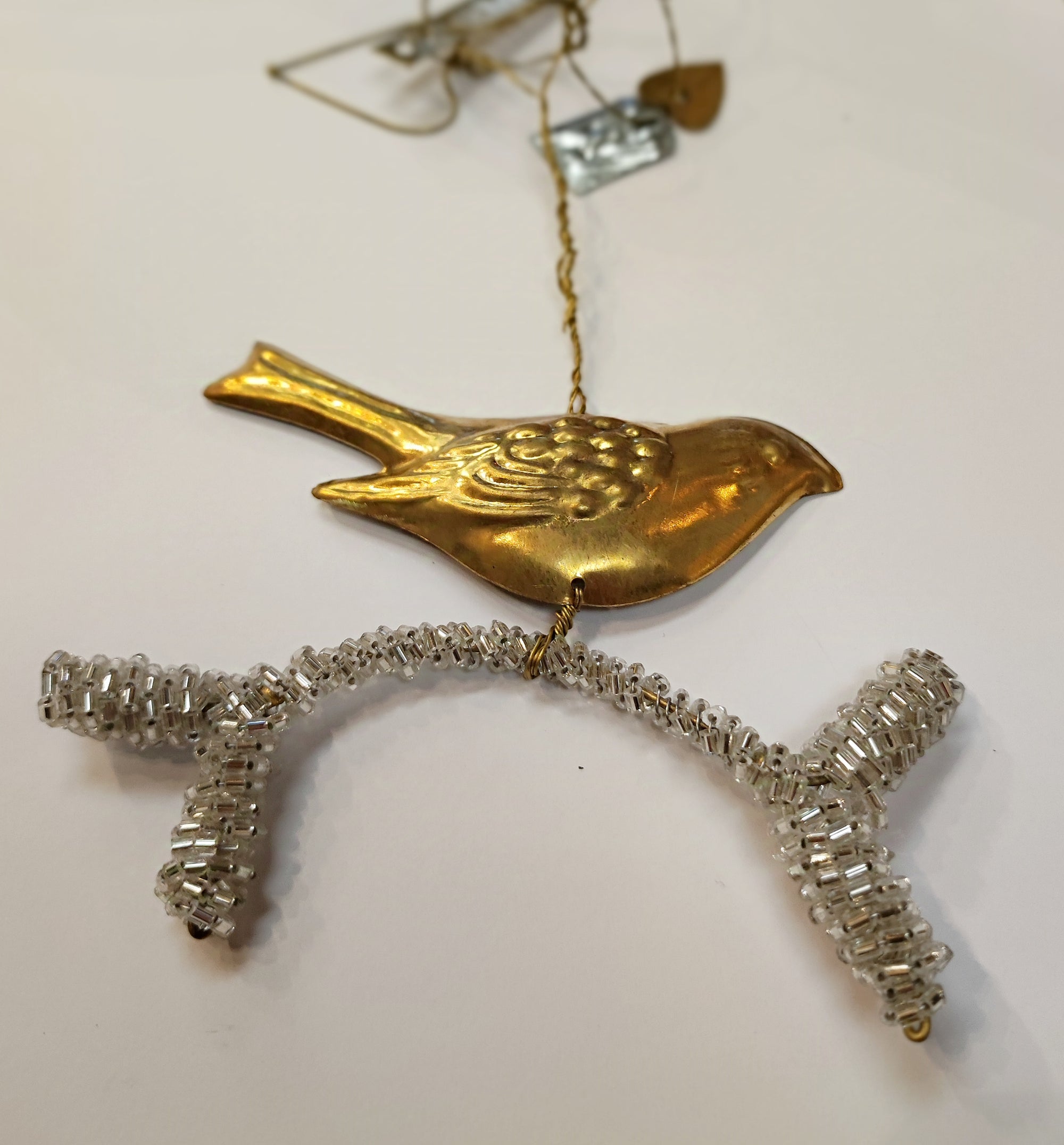 BIRD ON A TWIG DECOARTION | WALTHER & CO