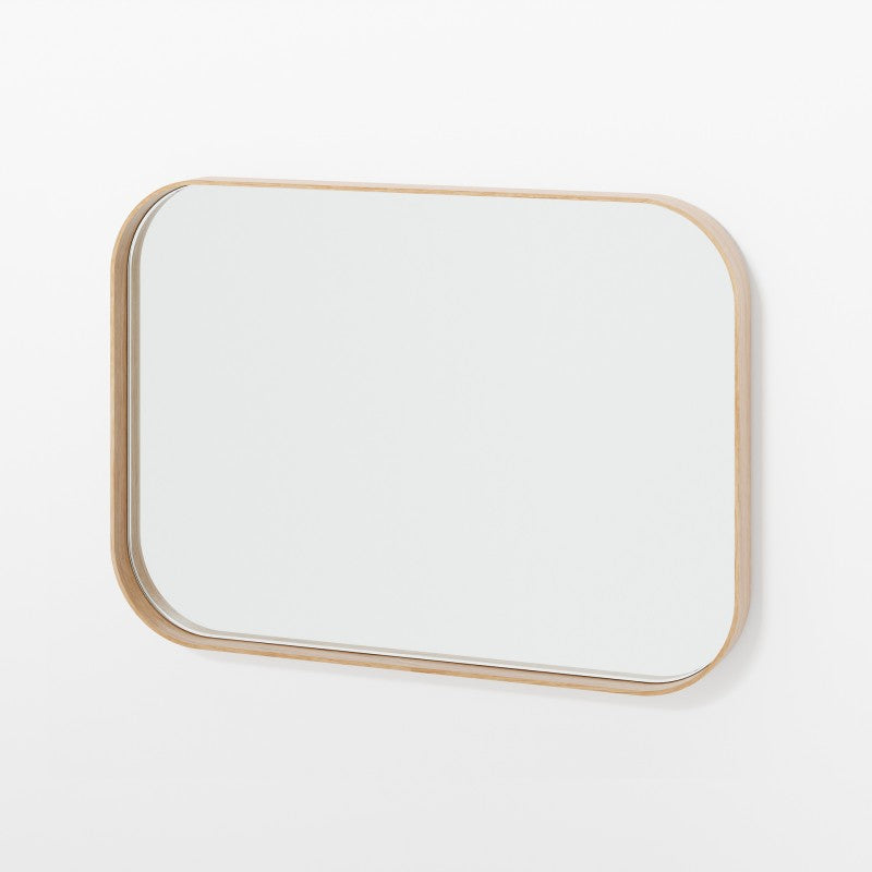 'OUTLOOK' WALL MIRROR | OAK 55CM