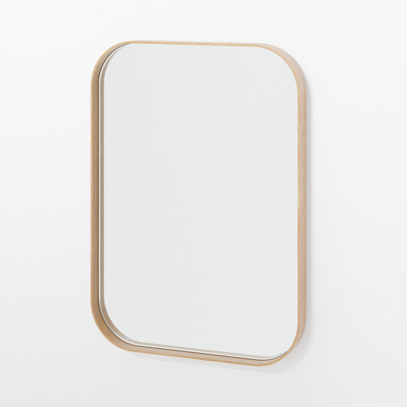 'OUTLOOK' WALL MIRROR | OAK 55CM