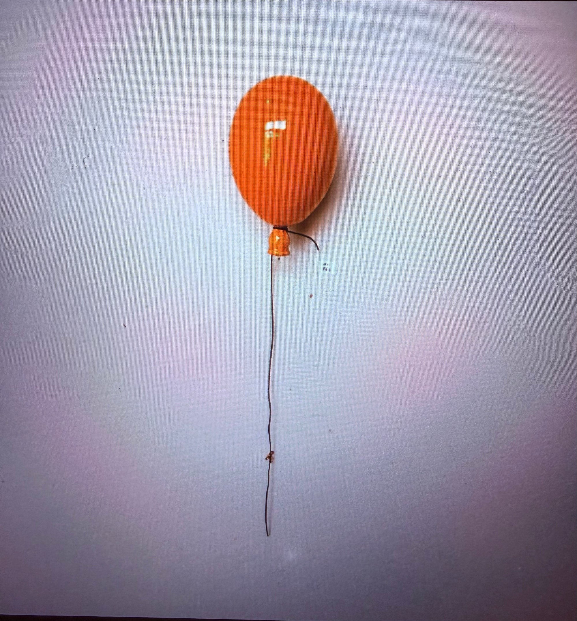 SMALL ORANGE BALLOON