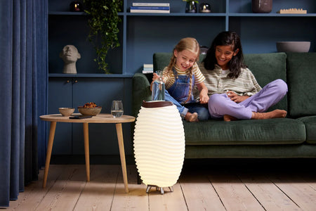 Kooduu Synergy 50 illuminated in a living room