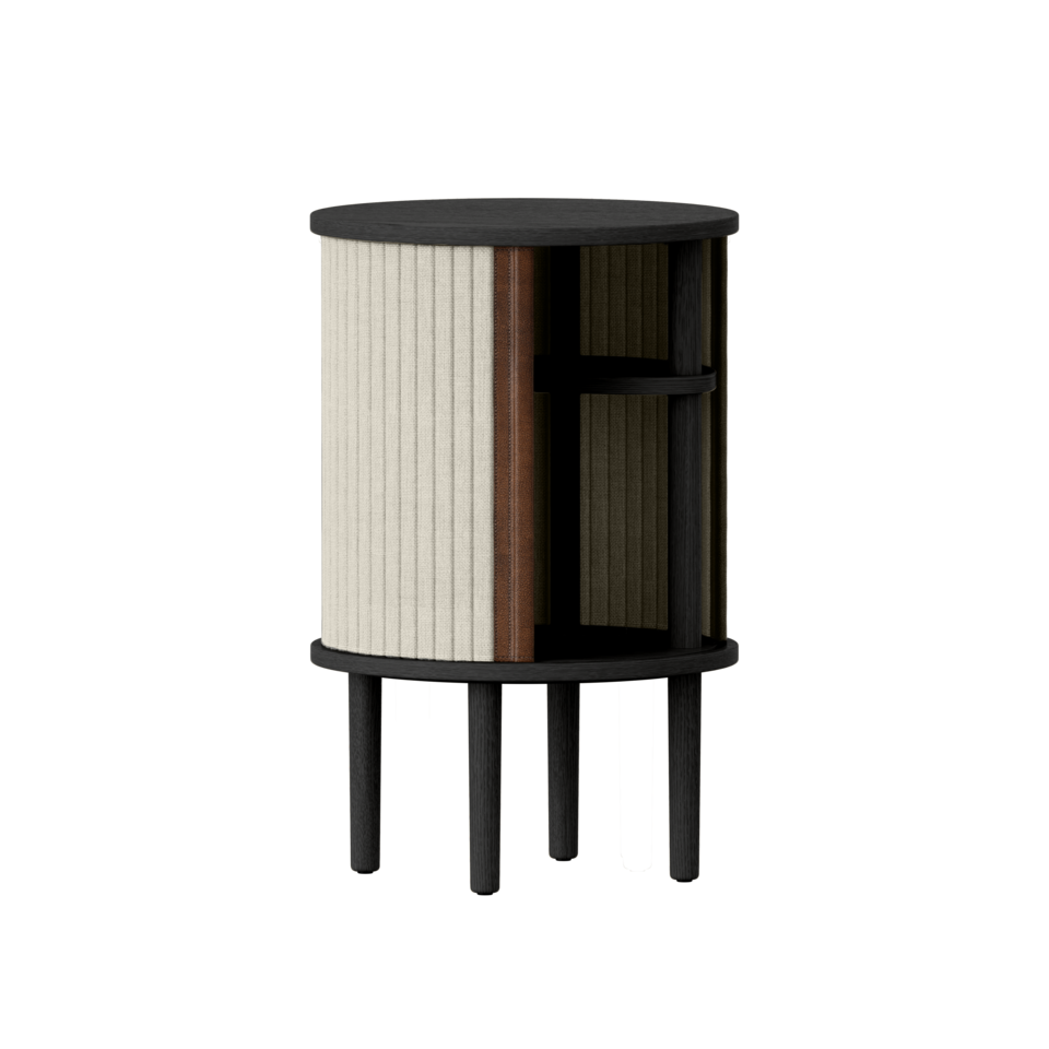 AUDACIOUS | SIDE TABLE, HORIZONS FABRIC.