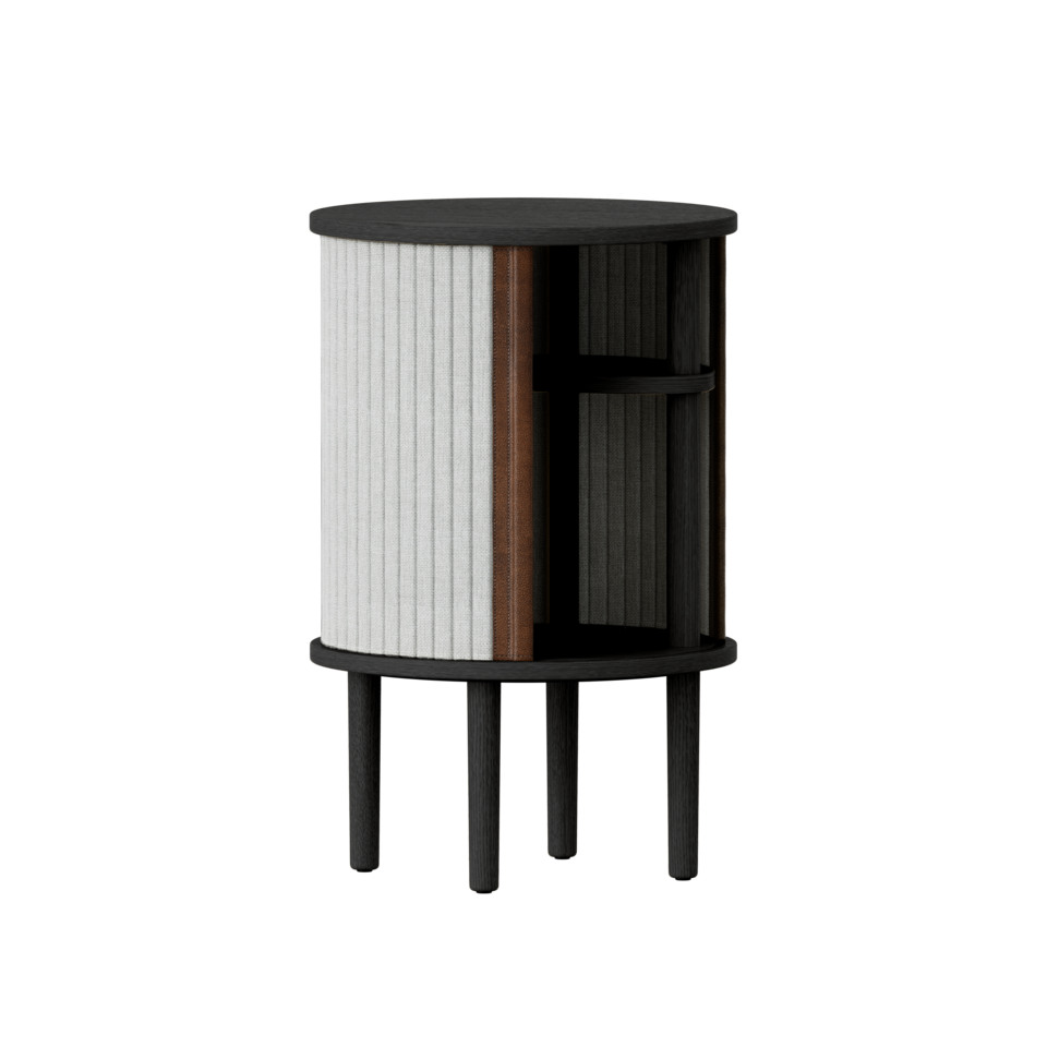 AUDACIOUS | SIDE TABLE, HORIZONS FABRIC.