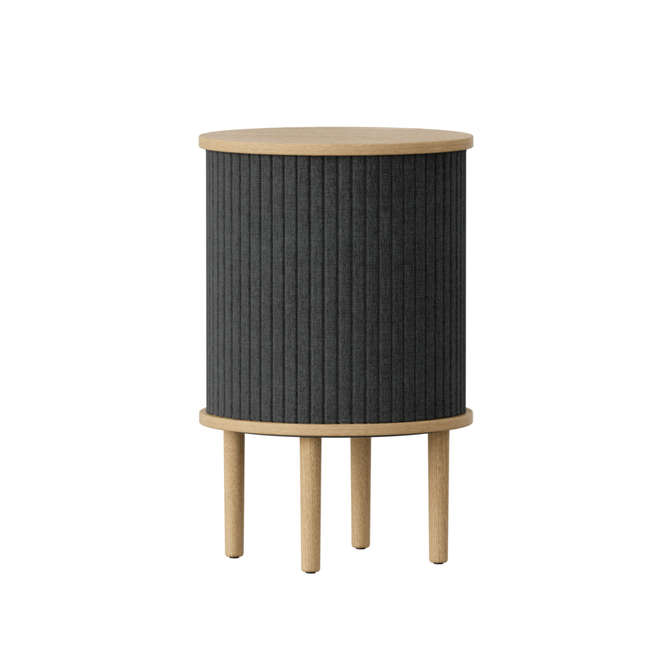 AUDACIOUS | SIDE TABLE, HORIZONS FABRIC.