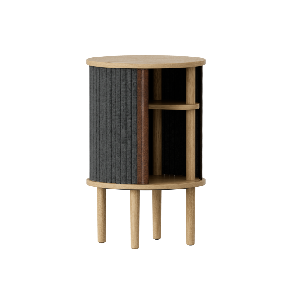 AUDACIOUS | SIDE TABLE, HORIZONS FABRIC.