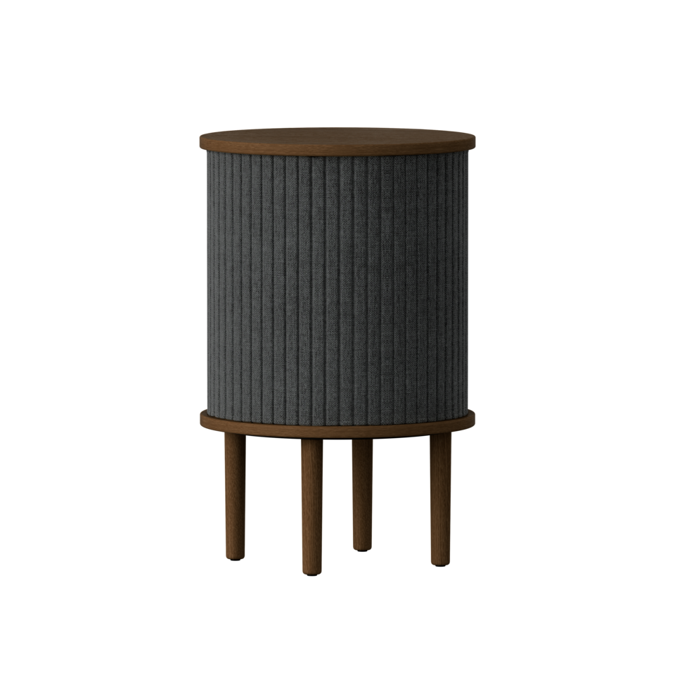AUDACIOUS | SIDE TABLE, HORIZONS FABRIC.