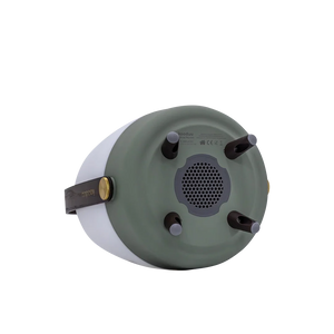 Kooduu Lite-up PLAY Mini in Petroleum, underside speaker view