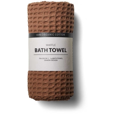 WAFFLE BATH TOWEL